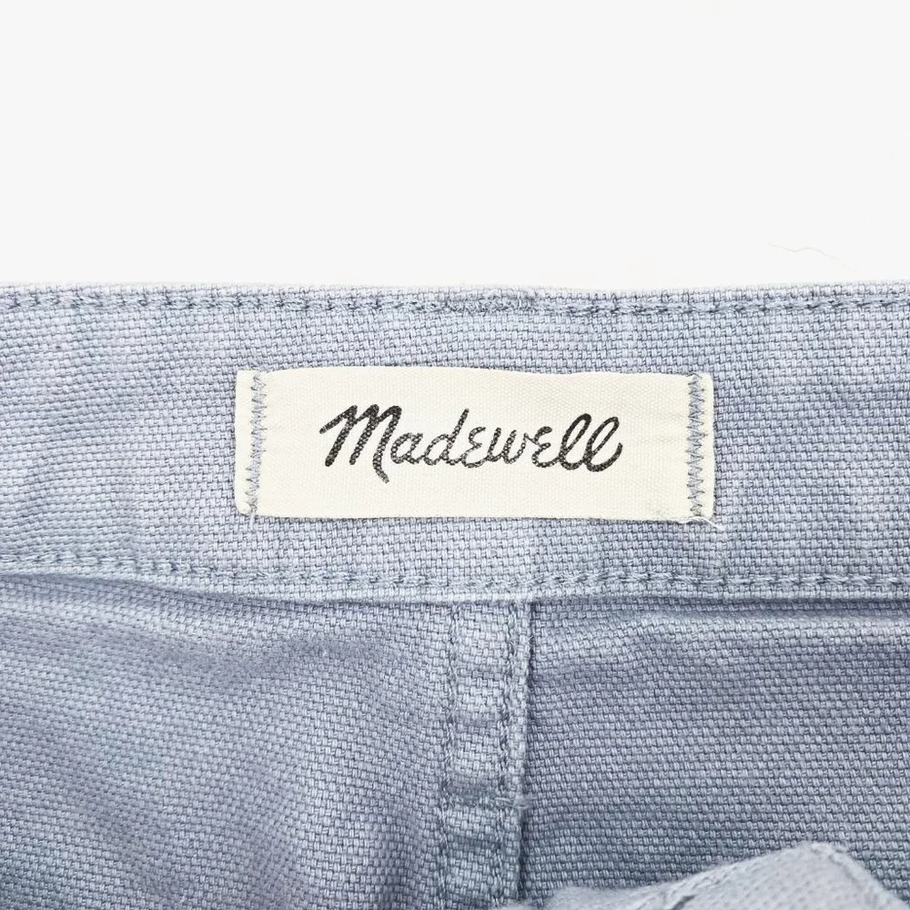 Madewell Slim Emmett Wide-Leg Crop Pants - Picture 6 of 10